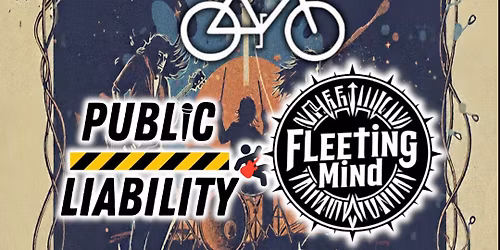 THE PEDALS! w. FLEETING MINDS\/PUBLIC LIABILITY\/ DREWJAM
