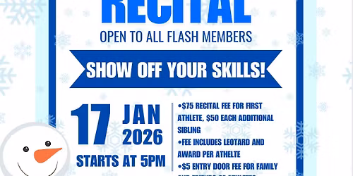 First Annual Winter Recital!