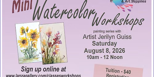 Watercolor Workshop Painting Series