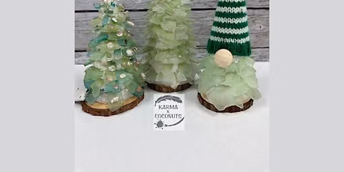 Sea Glass Tree or Gnome - $45\/$75