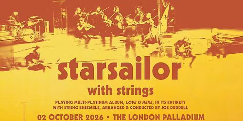 Starsailor London Tickets