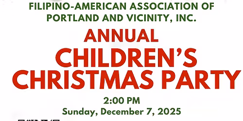 Children\u2019s Christmas Party 