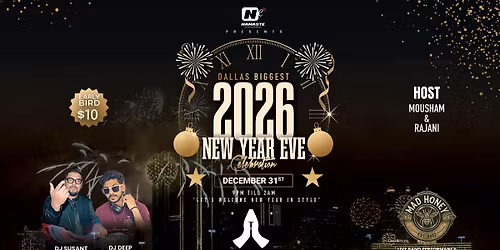 Dallas Biggest 2026 New Year Eve Celebration