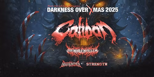 DARKNESS OVER X-MAS mit CALIBAN, MENTAL CRUELTY, DOOMCRUSHER & STRENGTH