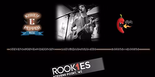 KOREY C PEPPER LIVE @ ROOKIES