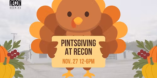Pintsgiving at Recon Brewing at Butler