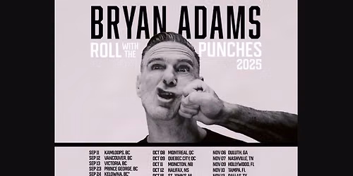 Bryan Adams  Pat Benatar & Neil Giraldo — CFG Bank Arena