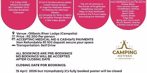 MOTHER\u2019S DAY WELLCATION RETREAT WEEKEND \ud83d\udc95