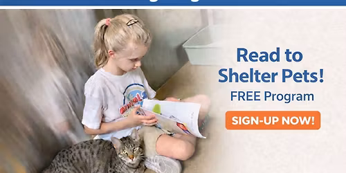Read to Shelter Pets - PAC PAWS Reading Program