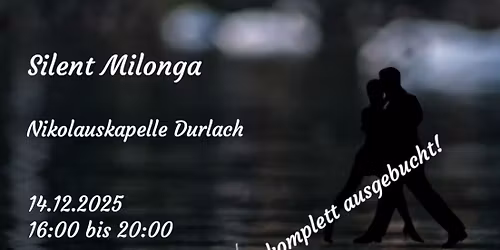 AUSGEBUCHT: Silent Milonga in der Nikolauskapelle