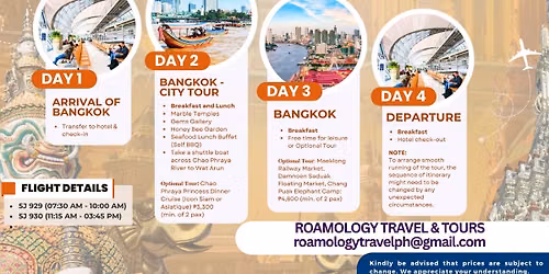 Roamology Travel & Tours\u2019 1st Founding Anniversary 