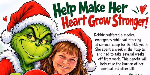 Benefit for Debbie Betts\ud83c\udf84\ud83d\udc9a HELP MAKE HER HEART GROW STRONGER! \ud83d\udc9a\ud83c\udf84