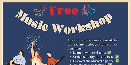 Music Basics: Free Beginner Music Workshop Registration for Young Musicians