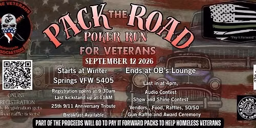 Pack the Road Poker Run