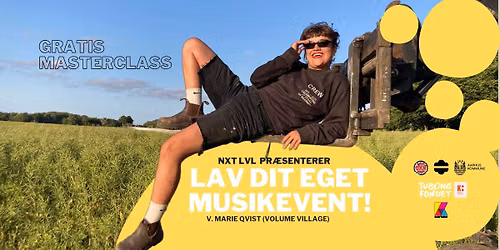 Gratis Masterclass: Lav dit eget musikevent!