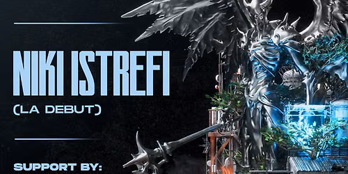 SXTCY x LOS PERROS present Niki Istrefi (LA Debut)