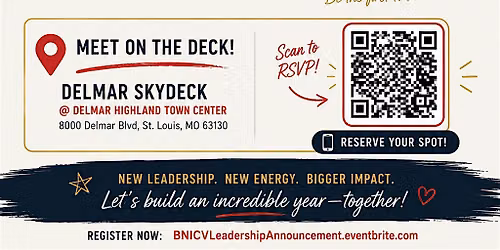 BNI CV Leadership Announcement