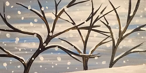 Winter River-Paint Party