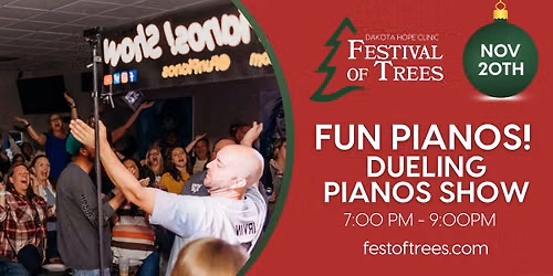 Festival of Trees: Fun Pianos! Dueling Pianos Show