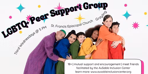 LGBTQ+ Adult Peer Support Group
