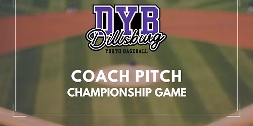 Coach Pitch Championship Game