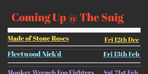 GunsNYorkshire Roses @ The Snig