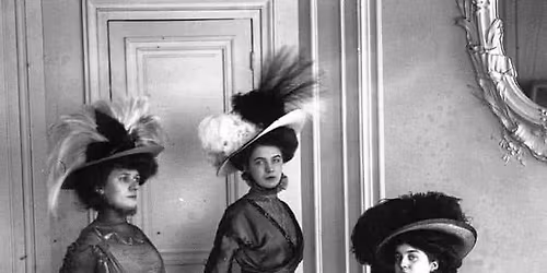 \u201dUne partie de Dames\u201d; Tre kvinnor i s\u00e4llskap: Hilma, Emma, Hedvig