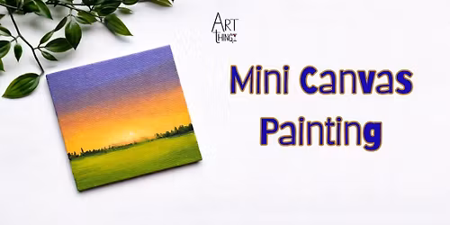 Mini Canvas Painting