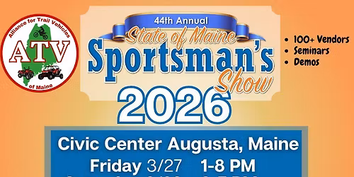 ATV Maine attends State of Maine Sportsman's Show