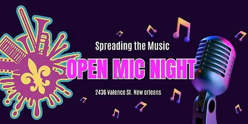 Open Mic Night at Spreading the Music