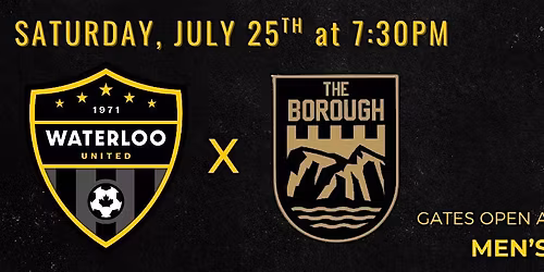 OPL2: Waterloo United Men vs Borough Men