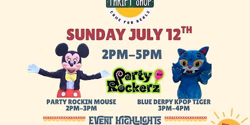 Summer Sale FUNDRAISER at Trents Arts Thrift & Gifts 