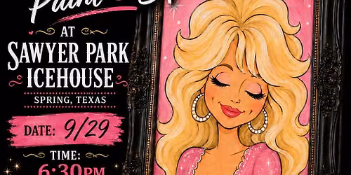 Country Glam Paint & Sip At Sawyer Park Icehouse