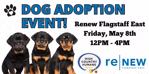 Renew Flagstaff East Adoption Event
