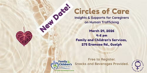 Circles of Care: Panel Discussion for Caregivers on Human Trafficking