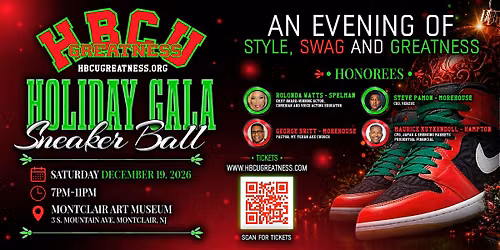 HBCU Greatness Holiday Gala Sneaker Ball 2026