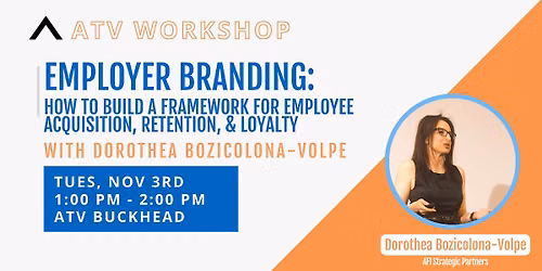 ATV Workshop: Employer Branding