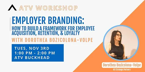 ATV Workshop Employer Branding