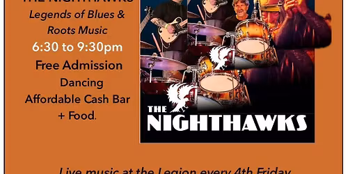 DCBS 4th Friday Happy Hour \u2606 The Nighthawks 