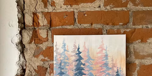 Winter Wonderland Paint Class