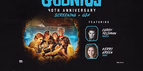 Corey Feldman and Kerri Green Goonies Movie Screening at New Jersey Performing Arts Center - Prudential Hall