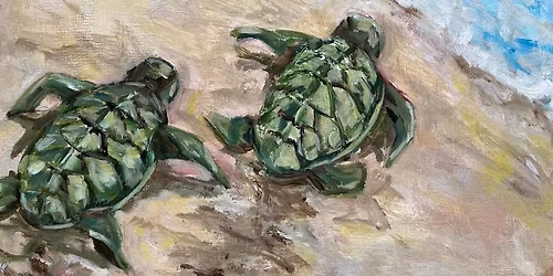 SIP AND CREATE: TURTLES PAINTING EVENT