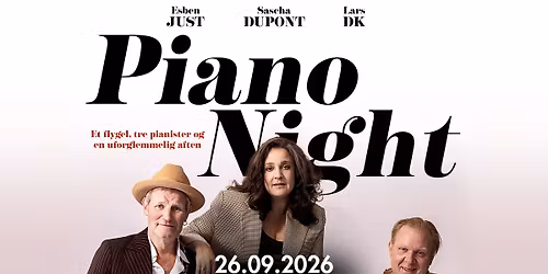 Piano Night - Spillestedet RIGA 