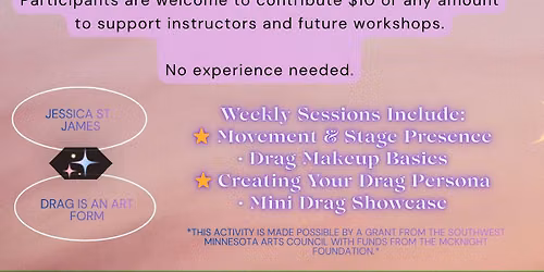 Jade Avenue: Drag Workshop Series