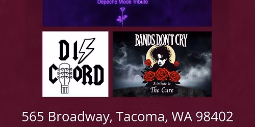 Devotion (Depeche Mode Tribute) + Bands Don\u2019t Cry (The Cure Tribute) + Dis Chord at Spanish Ballroom