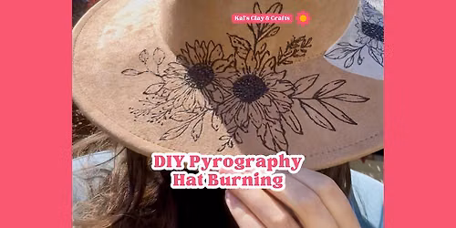DIY Hat Burning | Pyrography Design Workshop