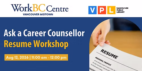 Ask a Career Counsellor: Resume Workshop | WorkBC