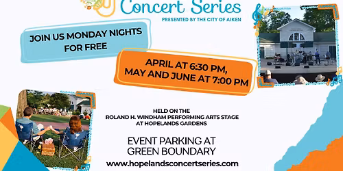 Hopelands Concert Series 2026