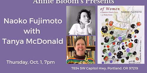Reading: Naoko Fujimoto with Tanya McDonald