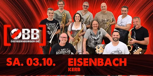 Eisenbacher Kerb mit "[OBB] Obernburger"